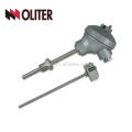 OLITER wrn temperature sensor k type thermocouple with stainless steel protection tube thermowell manufacturer